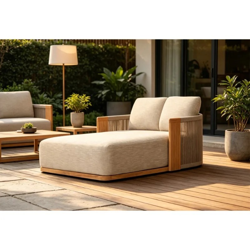 Уличная тиковая кушетка-шезлон – обзор и цена Outdoor Daybed Furniture