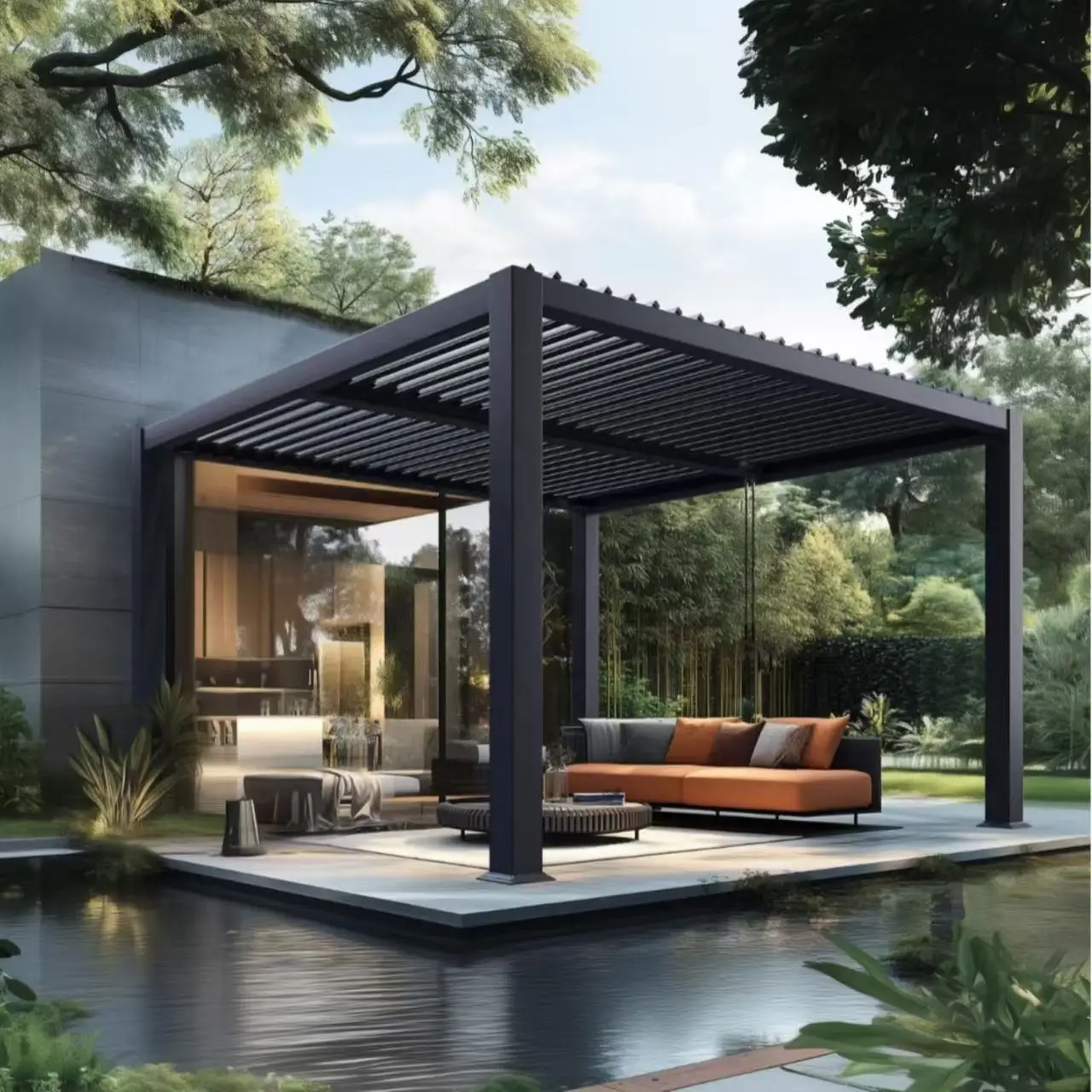 Современная пергола открытого  – обзор и цена Outdoor Furniture Metal
