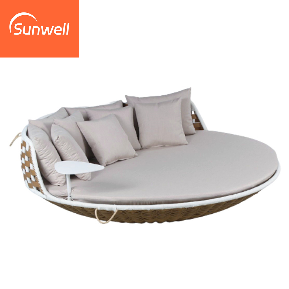 Новая уличная плетеная кушетка – обзор и цена Outdoor Daybed Furniture