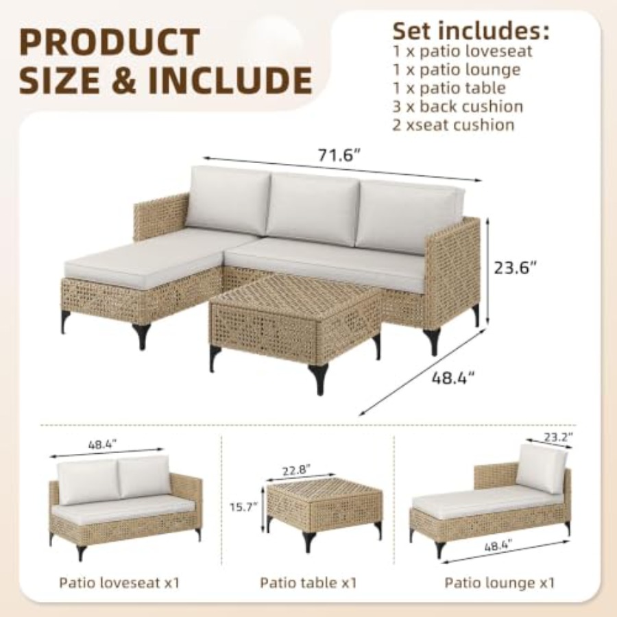 Набор садовой мебели для терра – обзор и цена Outdoor Furniture Luxury